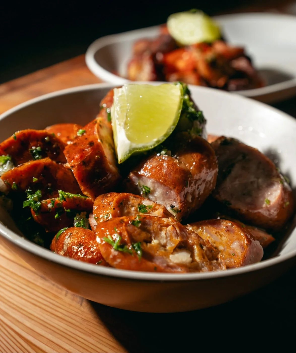 Sausage Trio ahumado — Smoke Master BBQ Guaynabo