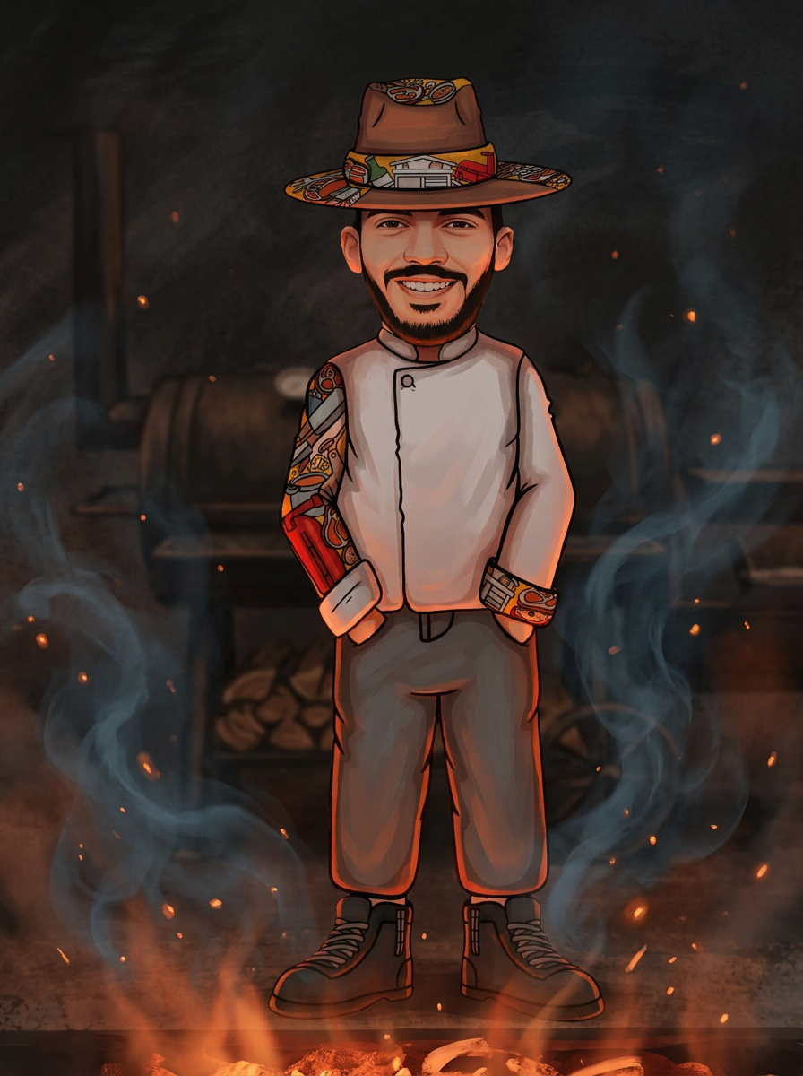 Emmanuelle Rivera Cancel, pitmaster y fundador de Smoke Master
