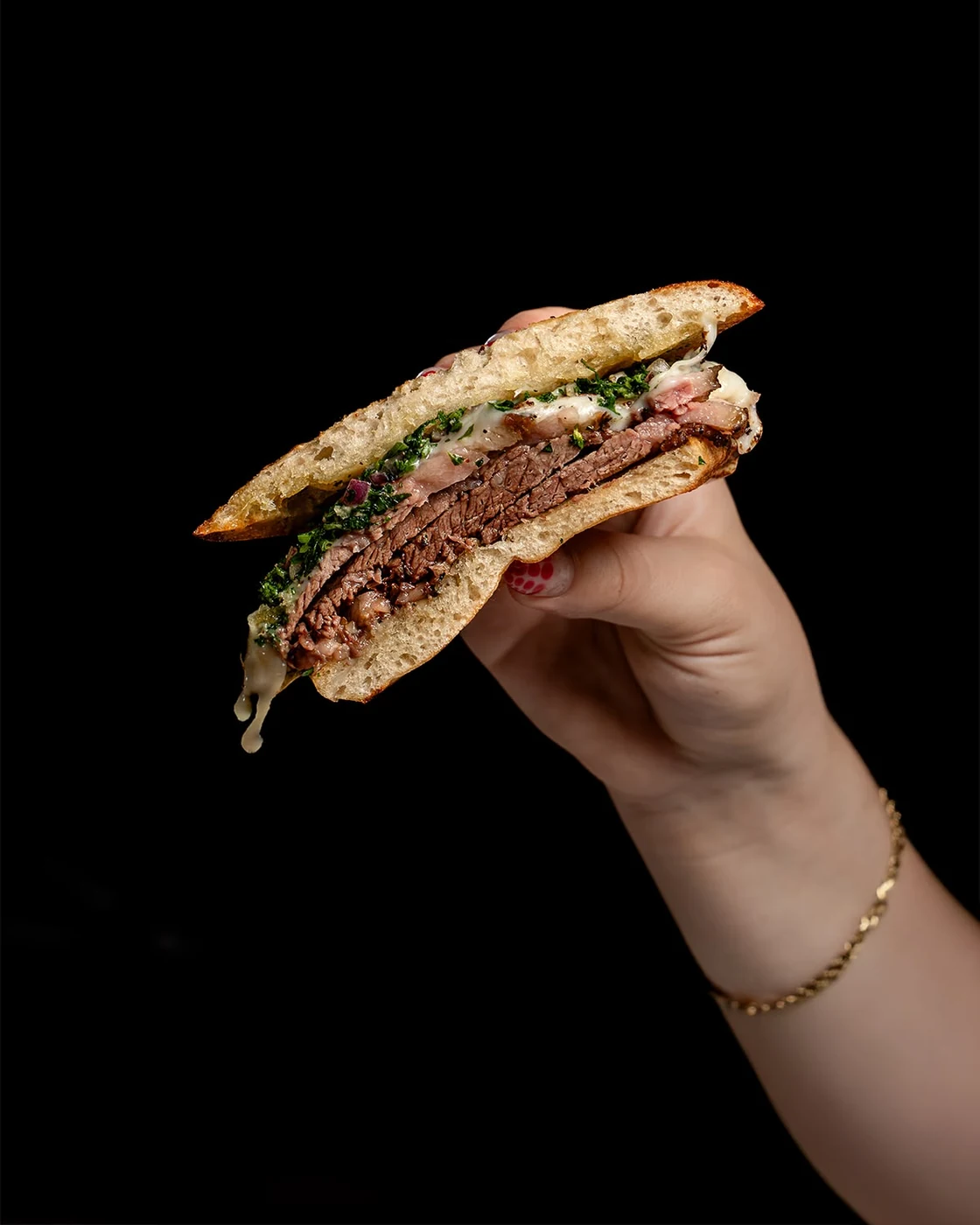 Brisket Sandwich ahumado — Smoke Master BBQ Guaynabo